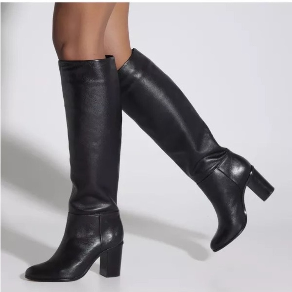 Schutz Lucienne Up Nappa Leather Boot